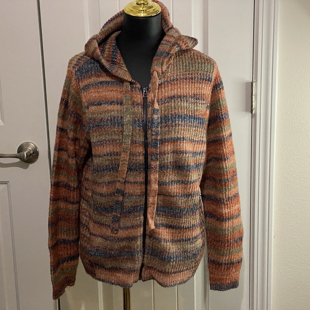 Charlie B Women SpaceDye Zip up‎ Sweater